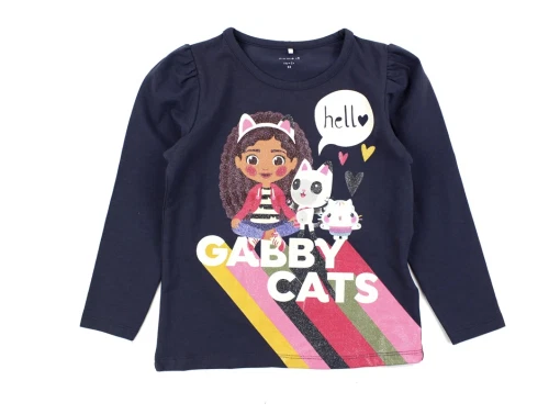 Name It india ink glitter Gabby\'s Dollhouse top